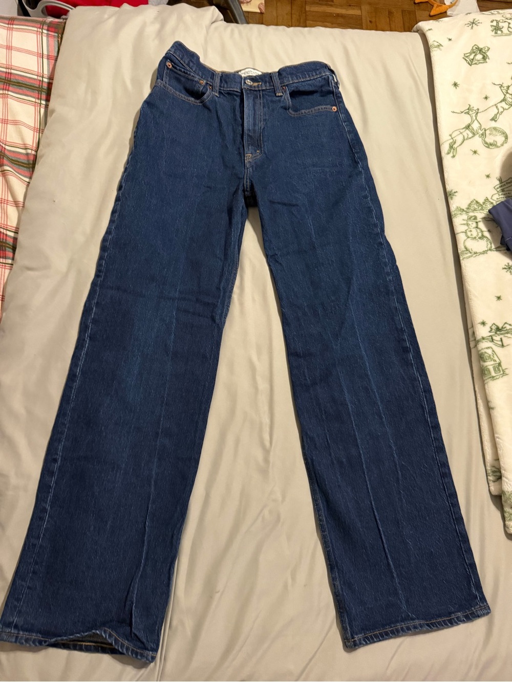 90s Relaxed High Rise Dark Wash Jeans 27